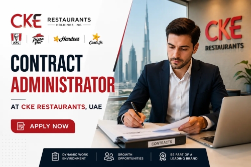 Contract Administrator at CKE Restaurants, UAE - Apply Now