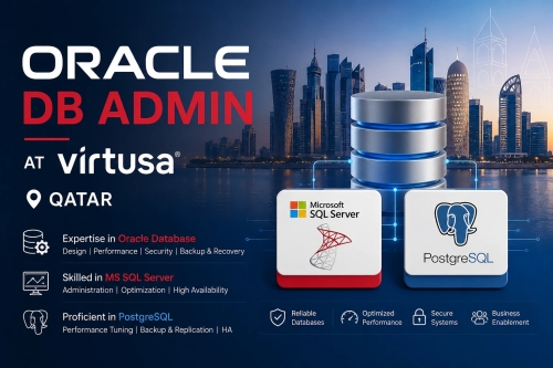 Oracle DB Admin At Virtusa, Qatar - Apply Now