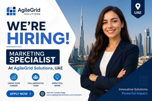 Marketing Specialist At AgileGrid Solutions, UAE - Apply Now