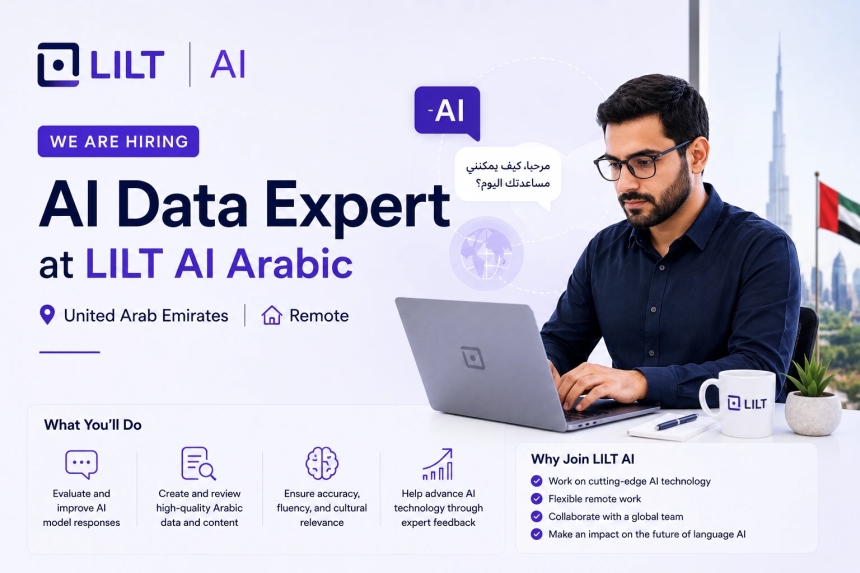 AI Data Expert at LILT AI Arabic - Remote Job Opportunity, UAE