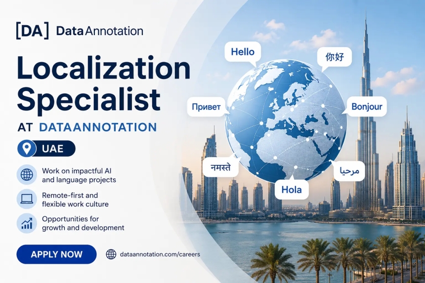 Localization Specialist At DataAnnotation, UAE - Apply Now