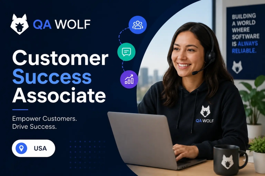 Customer Success Associate At  QA Wolf, USA - Apply Now